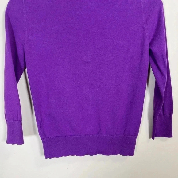 J.CREW | JACKIE CARDIGAN IN FIESTA PURPLE - Picture 14 of 15